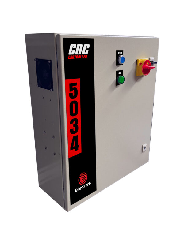 ELECTROS - CNC CONTROLLER FULL KIT - RETROFIT + NEMA 34 HYBRID SERVO CLOSED LOOP STEPPER MOTOR KIT + CABLES