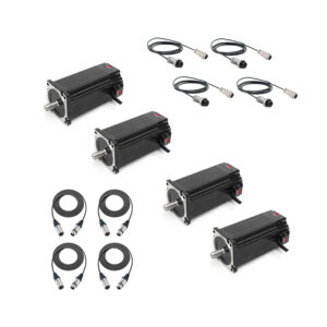 ELECTROS - KIT - 12nm HYBRID SERVO CLOSED LOOP STEPPER MOTORS + DIGITAL DRIVERS + CABLES
